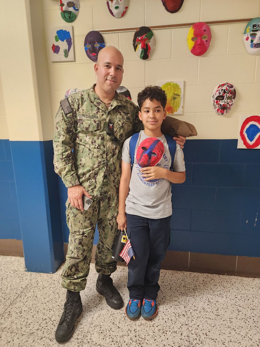 KidsRank's tweet photo. Thai week, parents visit an exhibition of their @DuvalSchools Anchor Academy Elementary students’ #MasksofHope project for their #MonthoftheMilitaryChild celebration. https://t.co/iT91dxKIps