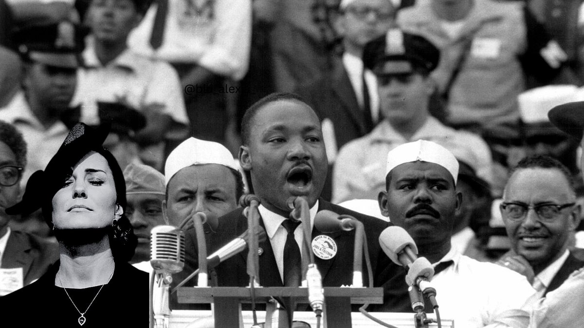 An emotional #KarriettTubman close to tears as Martin Luther King Jr. gives his I have a dream speech.