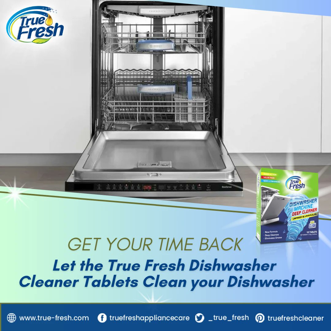 _true_fresh's tweet photo. when your environment is clean, you feel happy, motivated and healthy.✨
BUY NOW: https://t.co/z6UK635f2J

#instagood #truefresh #cleaner #tablets #dishwasher #dishwashercleaner #appliances #cleaningroutine #cleaningmotivation #fyp https://t.co/cz2Wd4yFmP