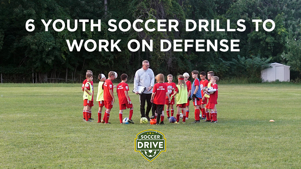 Soccer Drive on Twitter "⚽️ 6 Youth Soccer Drills To Work On Defense