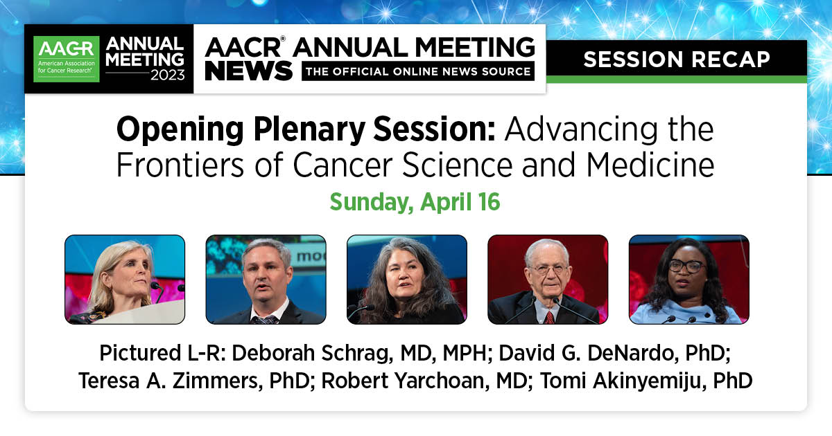 AACR on Twitter "Advancing the Frontiers of Cancer Science and
