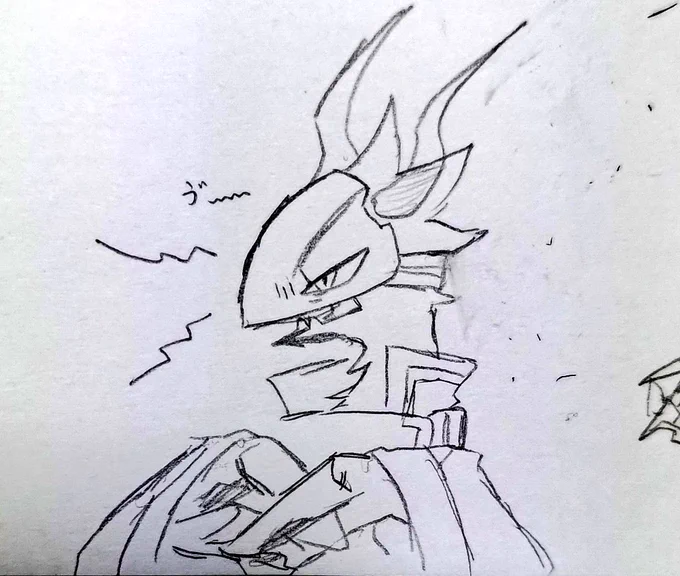 今晩のらくがき 