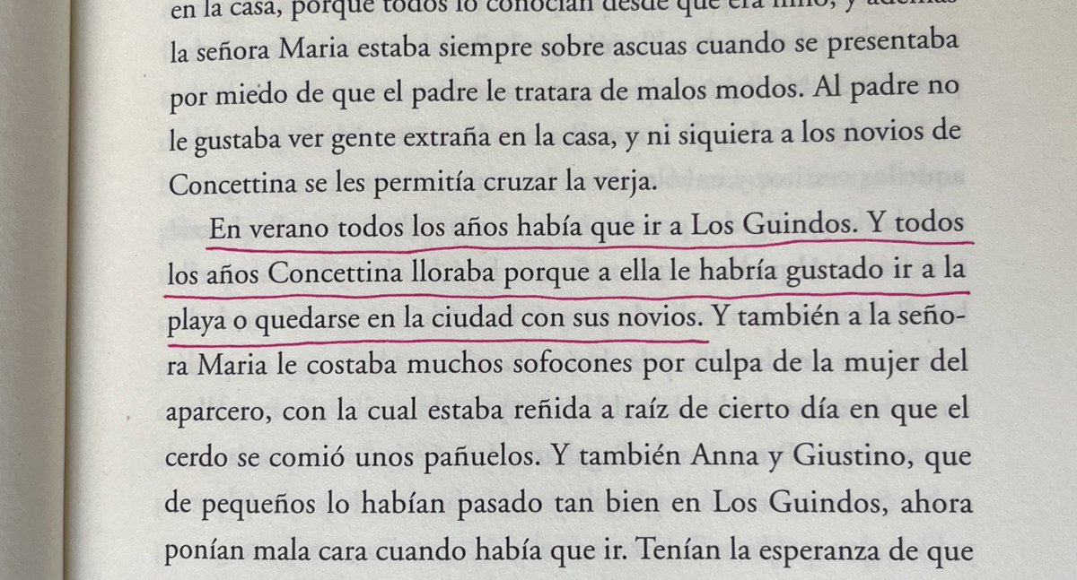 a veces uno tiene que aceptar que es como Concettina