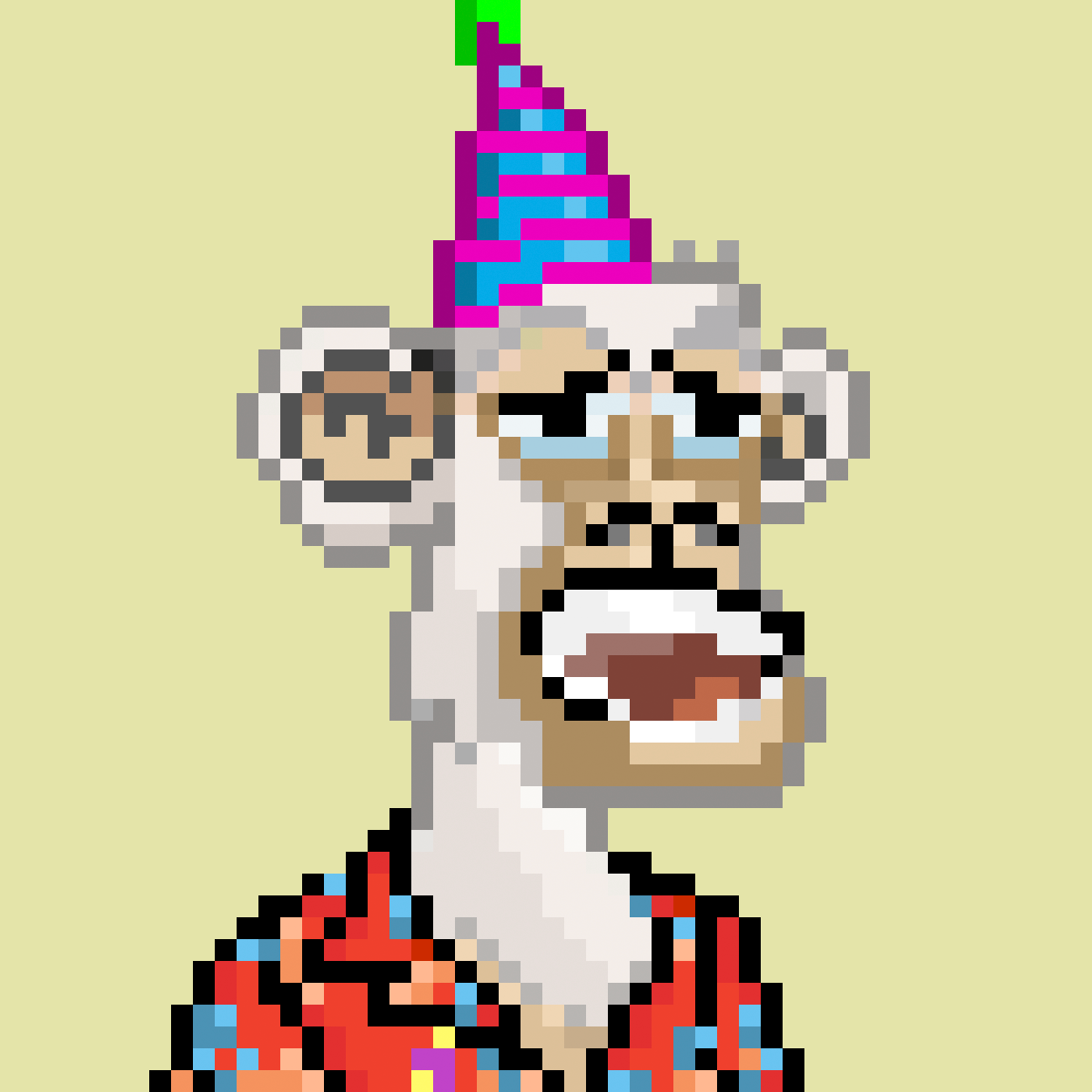 apes_pixelated's tweet photo. gm @TheBullishTradR ! congrats for ur @BoredApeYC ! ๐ฆ do u like laser eyes? as a fellow collector, we wanted to make sure you were aware of our upcoming Ordinal Pixelated Apes drop. Don't miss out on this rare and exciting collection!
#OrdinalPixelatedApes #NFTs #BAYC #PIXAPE https://t.co/g2a4nYhzKS
