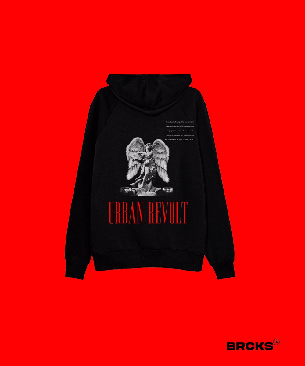 wearebrcks's tweet photo. Sacrifice collection : hooded pull over . Black edition . 

#urbanfashion #streetstyleluxe #clothingbrand #urbanstyle #streetstyle https://t.co/uxyyFEtjPF