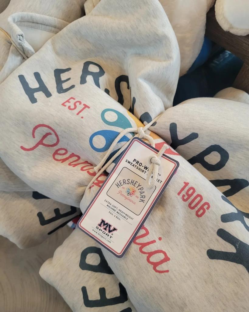 HPassholders's tweet photo. NEW Sweatshirt Blankets available inside Hersheypark Supply Co.
Retail: $49.99 but don't forget to use your season pass discount! https://t.co/kHgx0G0fki