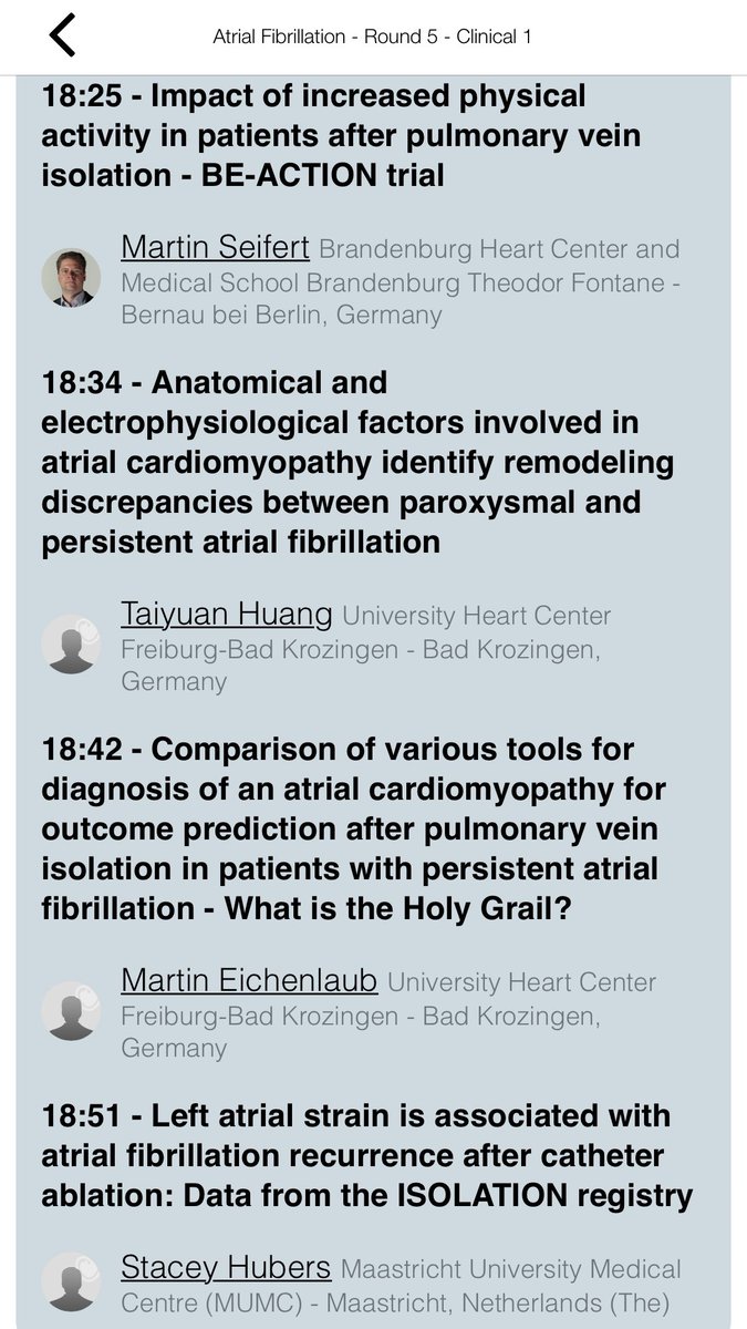 MonikaGawalko (@gawalkomonika) on Twitter photo #EHRA2023
Abstract session-#Afib
📍Agora
⏰18:00-19:00
🗓️17.04
Late but so interesting session!
👉<a href="/staceyhubers/">Stacey Hubers</a> on LA strain predictive value for #Afib reccurences!
👉@michalkawczynski on high-density epicardial mapping
<a href="/kvernooy/">Kevin Vernooy</a> <a href="/Dominik_Linz/">Dominik Linz</a> <a href="/CARIMMaastricht/">CARIM</a>
#TRAF_Maastricht #EHRA2023
Abstract session-#Afib
📍Agora
⏰18:00-19:00
🗓️17.04
Late but so interesting session!
👉<a href="/staceyhubers/">Stacey Hubers</a> on LA strain predictive value for #Afib reccurences!
👉@michalkawczynski on high-density epicardial mapping
<a href="/kvernooy/">Kevin Vernooy</a> <a href="/Dominik_Linz/">Dominik Linz</a> <a href="/CARIMMaastricht/">CARIM</a>
#TRAF_Maastricht