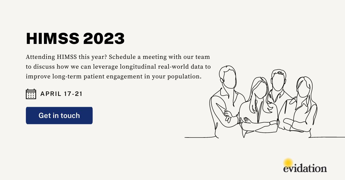Evidation Health on Twitter "Will you be at HIMSS this week? Be sure