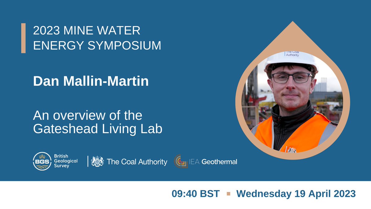 MiningRemAuth's tweet photo. Dan Mallin-Martin from our Heat and By-Product Innovation team will be speaking at #MineWaterEnergy2023. Tune in on 19 April at 9:40 BST to hear more about our Living Lab project underway in Gateshead. 

To view the full programme and register, visit: https://t.co/Ss4oGeVl0p https://t.co/hxBXP7enIU