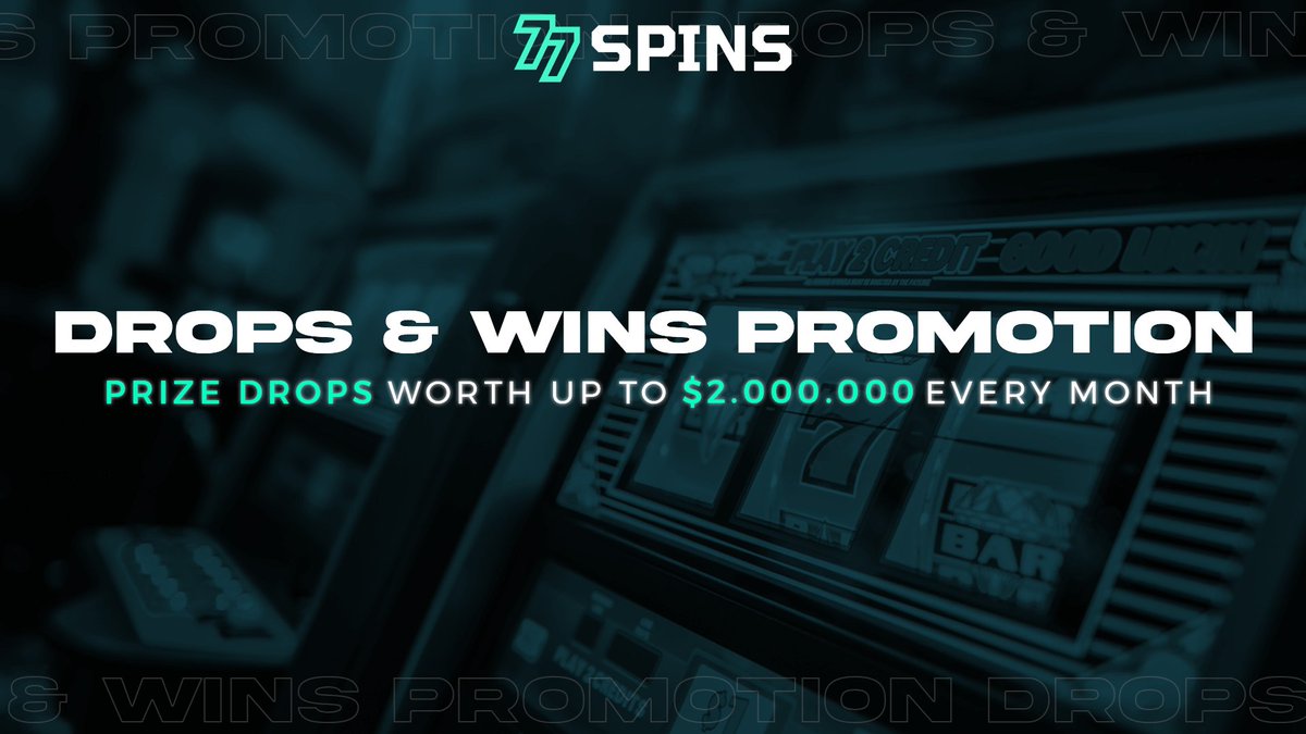 77Spins's tweet photo. Ready for massive prizes? 💰 🎁

Join the Pragmatic Play drops &amp; wins at 77Spins Casino and compete for a share of up to $2,000,000 in prizes every month! 🎰🎲

Don't miss out on the ultimate slots challenge!💎

#pragmaticplay #prize #drop #offer #freespins #onlinecasino #casino https://t.co/LuXl4Aj448