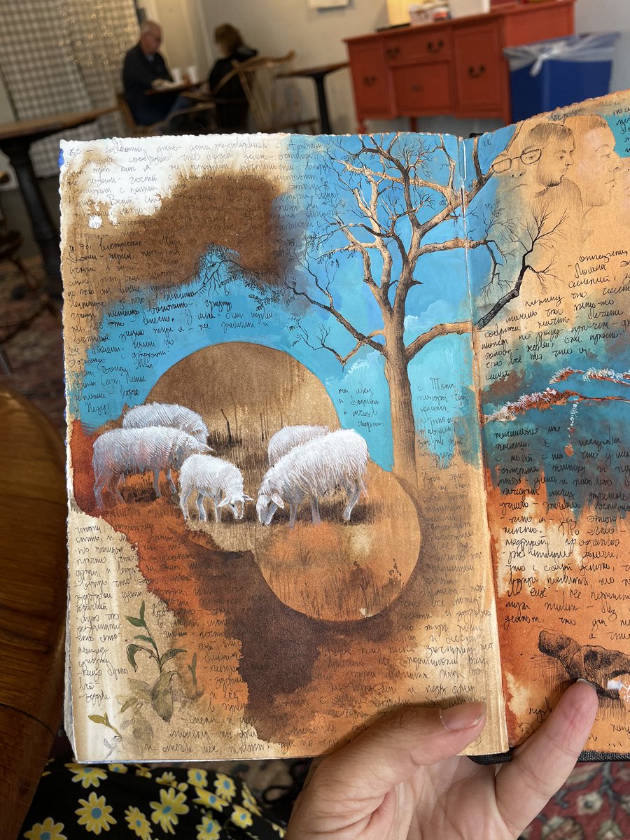 A recent #sketchbook page - my own homework assignment from the class I’ve been teaching