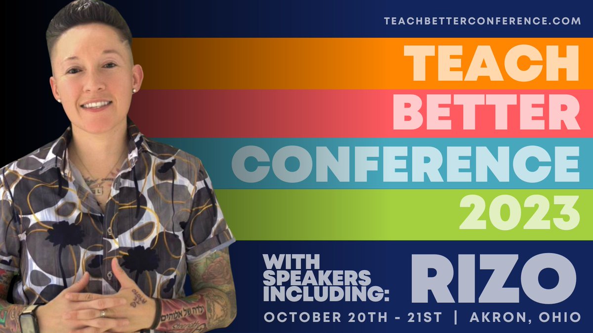 Rizo connects to youth through experiences she overcame and connects with adults through her transparency. Can you believe <a href="/rizospeakslife/">Dr. Rizo Speaks Life</a> will be a featured speaker at #TeachBetter23? So pumped!