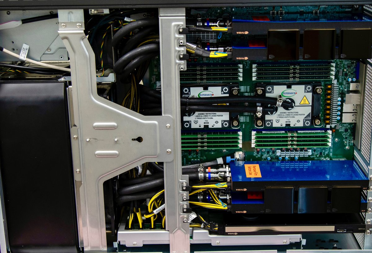 on Twitter "Supermicro has unveiled its first liquid