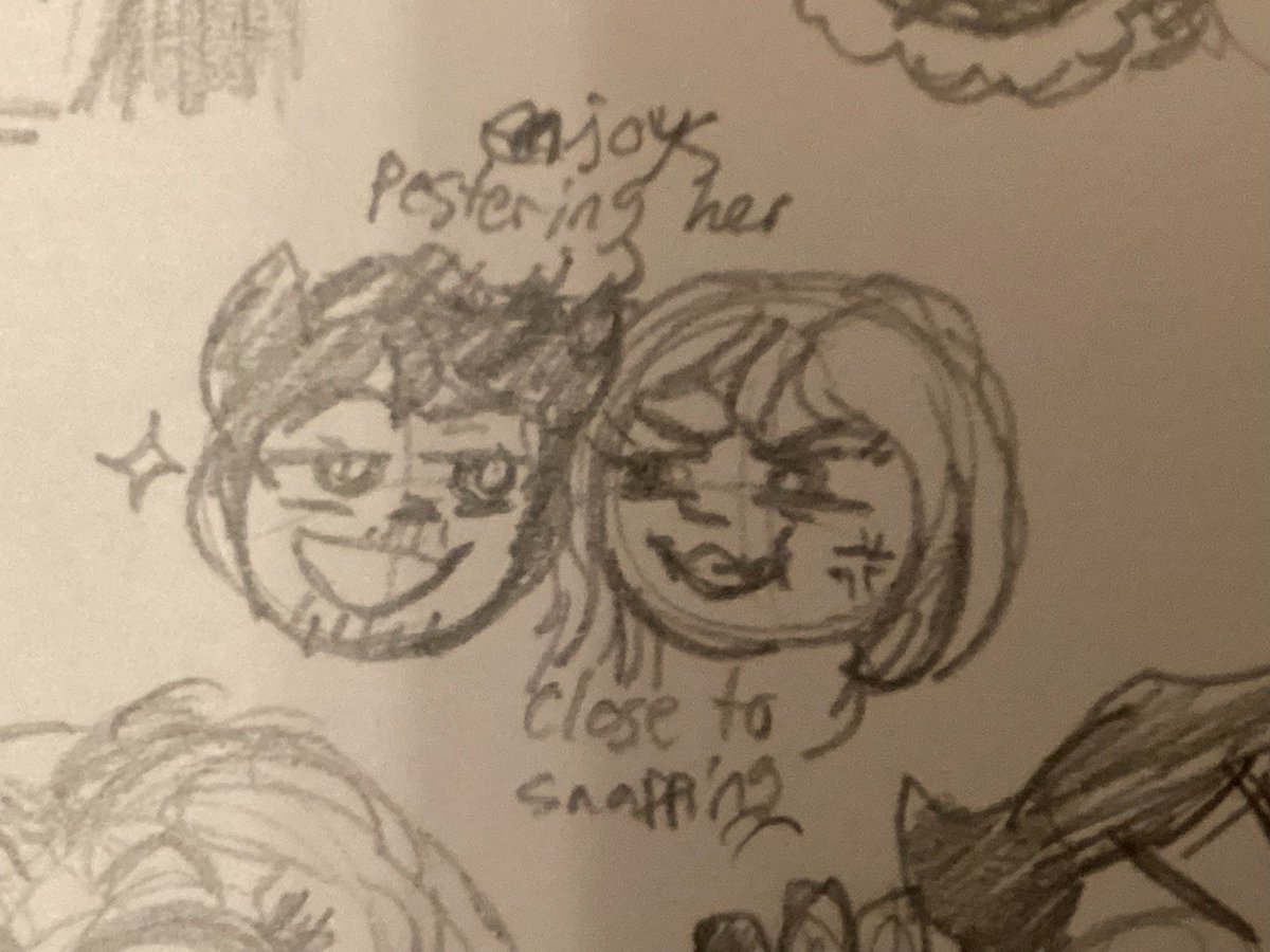 SleepyCircus's tweet photo. 🚀ISWM CELCI &amp; MARK DOODLES!❄️
-
I love their dynamic, giving me big "exes to frenemies" vibes.
#markiplier #iswm #inspacewithmarkiplier #iswmcelci #iswmmark #iswm2 https://t.co/scfFPMJ2Yn
