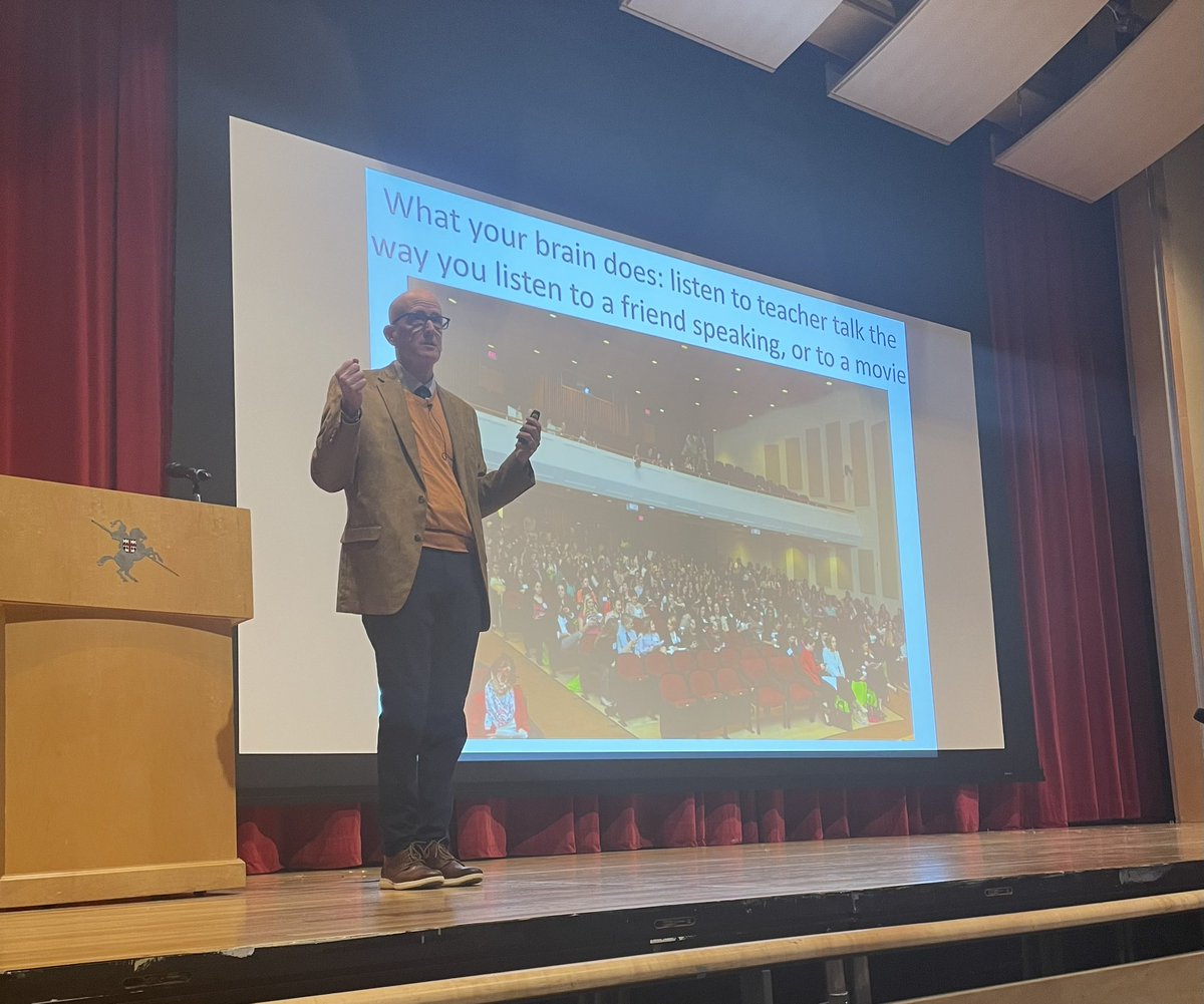 MerckCenter's tweet photo. It’s happening! @DTWillingham live and in action as we kick off Diman Days—The Open Classroom. https://t.co/xlphSii4XX