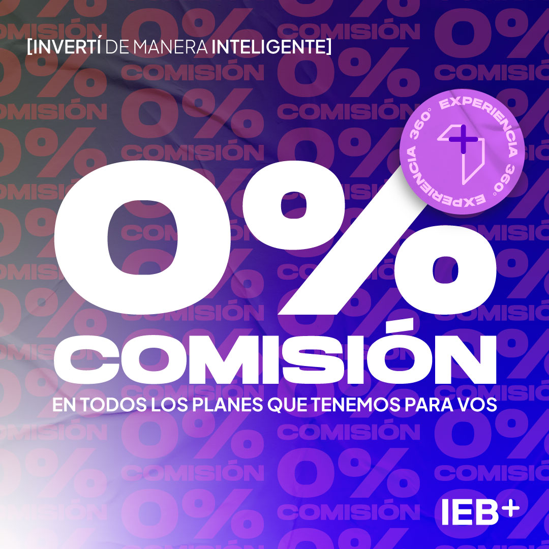 IebMas's tweet photo. ¡Invertí SIN COMISIONES en todos nuestros planes! 🤩Comprá y vendé #dólar #MEP, operá #Cedears, #FCI y mucho más con ¡CERO COMISIÓN!💣¿No nos crees? ¡Descargá “IEB+, tu bolsa de valores” y descubrilo!🤪

Google Play👉https://t.co/i0bu3AMbYl 
App Store👉https://t.co/bjt508h0dC https://t.co/Wom3jhqwmr