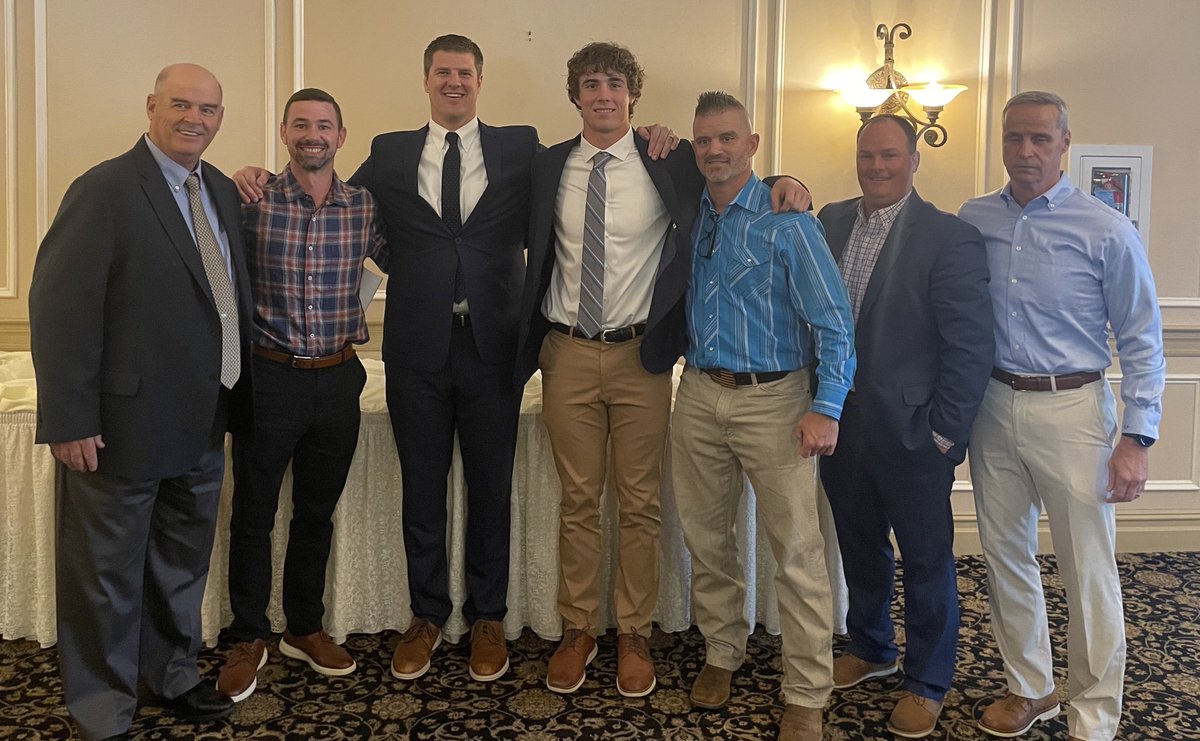 Congratulations to Sam Milligan on receiving the Bo &amp; Kelly Ryan Scholar Athlete Award from the Delco Chapter of PA Sports Hall of Fame!

Sam has a 3.95 GPA and won championships in football, wrestling, and baseball for Strath Haven

He will play for <a href="/Bucknell_FB/">Bucknell Football</a> next fall