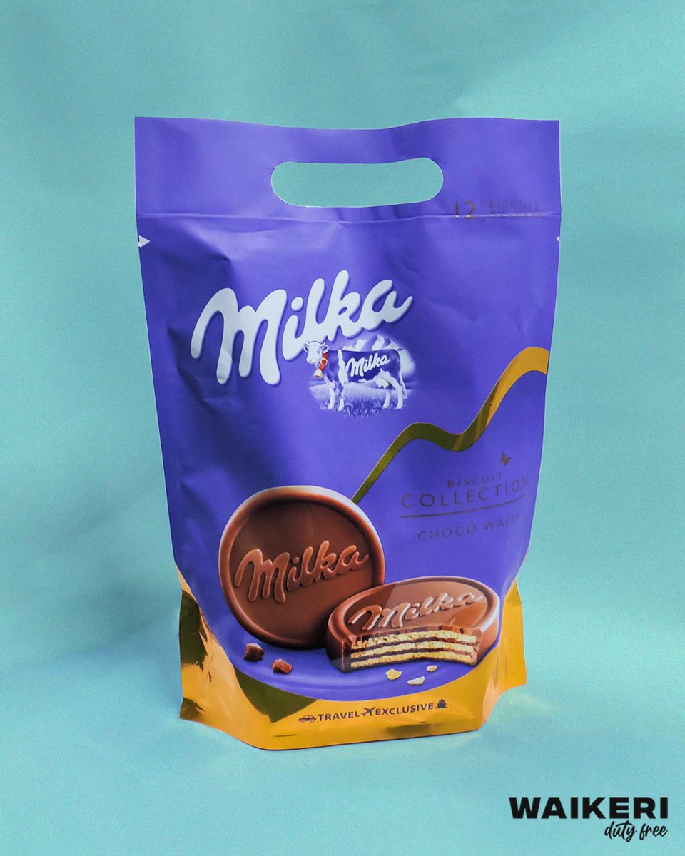 • Para esas horas de espera de tu vuelo o como un merecido break dulcero, te esperan en nuestra sección de #Chocolates y #Confiteria nuestra selección de #ChocolateMILKA 🍫🤤  
Para que tus #souvenirs sean los más sabrosos 🫰 •