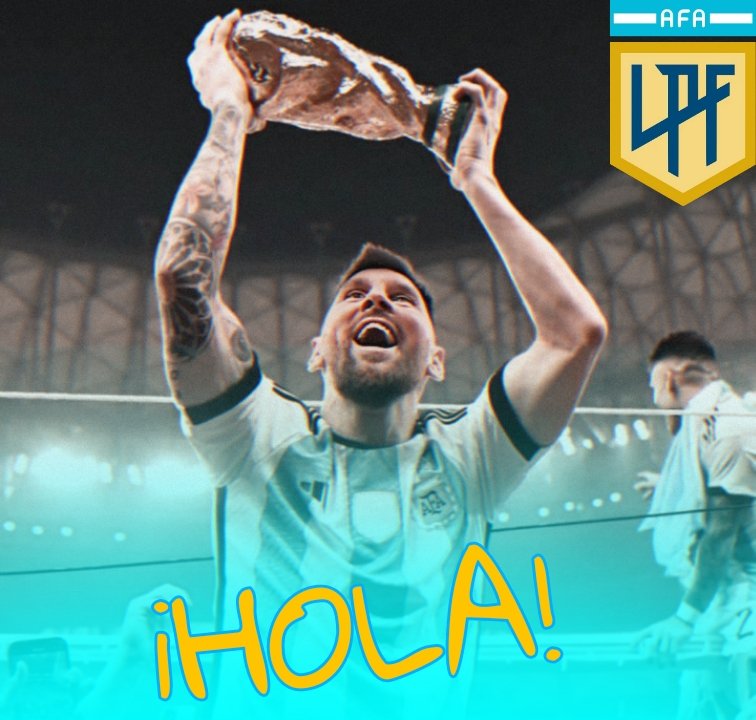¡HOLA HERMANOS!, ¿CÓMO ESTÁN?

Bem, eu criei está página para notíciar o campeonato argentino de futebol (LPF) E o futebol argentino em geral. 🇦🇷🫶

#argentina
#campeonatoargentino
#LPF
#bocajuniors
#RiverPlate
