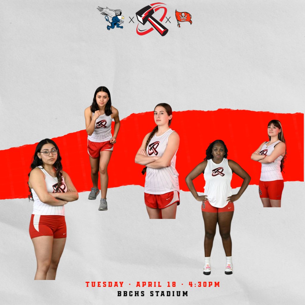 Tomorrow your Boilermakers host the Griffins and Raiders for a triangular track and field meet. Come on out and cheer them on! Field events begin at 4:30p and running begins at 5:00p. #strivetogether