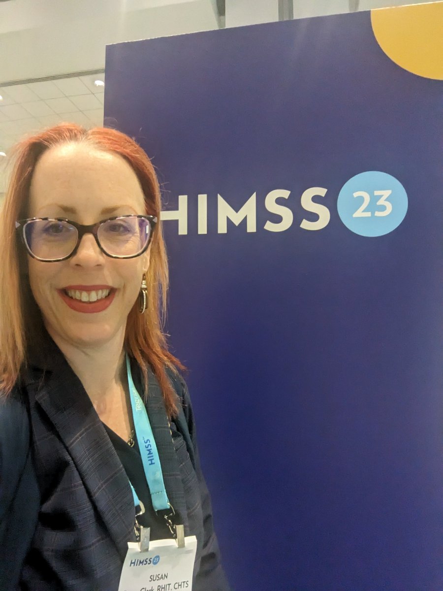 Eagle has landed at @HIMSS! Find the #HealthITRockstar @SusanHouckClark lurking around the #HIE and #Interoperability Forum today S103. Tonight, find Susan at the opening reception, then hanging with @HealthcareScene John Lynn (@techguy)

#HiMSS23 #HITMC #Hcldr #HITlikeagirl