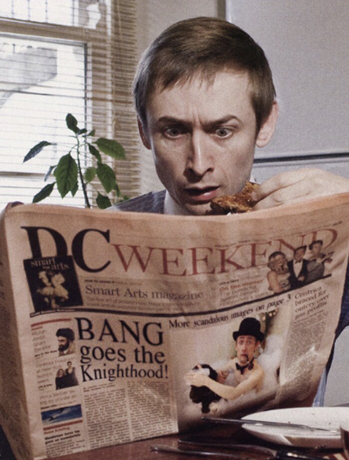 TDCReacts's tweet photo. when you’re booked for the same gig as Bill Clinton and realise you’ll have to resist the urge to play Generation Sex https://t.co/YuYcp5Oy1c