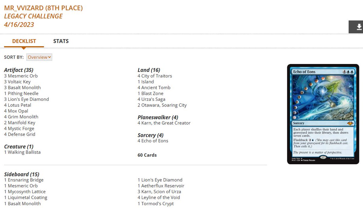Robert Taylor🔥🔜MagicCon Minneapolis on Twitter "Legacy Challenge Top 8