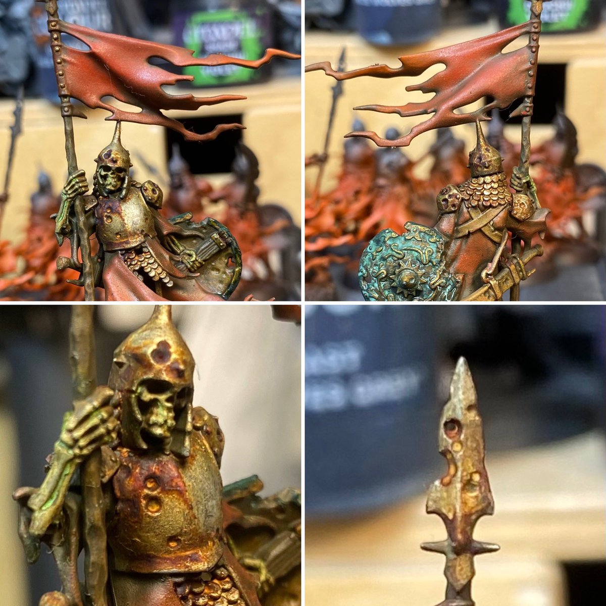 jomjon73's tweet photo. @Daemon_Hammer Some skeletons from Cursed city, very nice models https://t.co/nhACHXrtqe