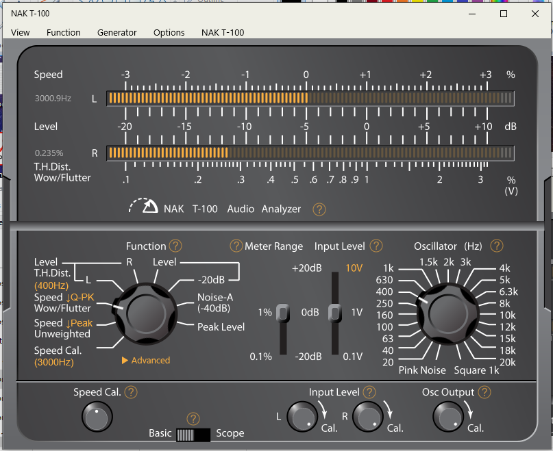 CassetteDecksDepot on Twitter "Nakamichi ZX7 Speed and Wow/Flutter