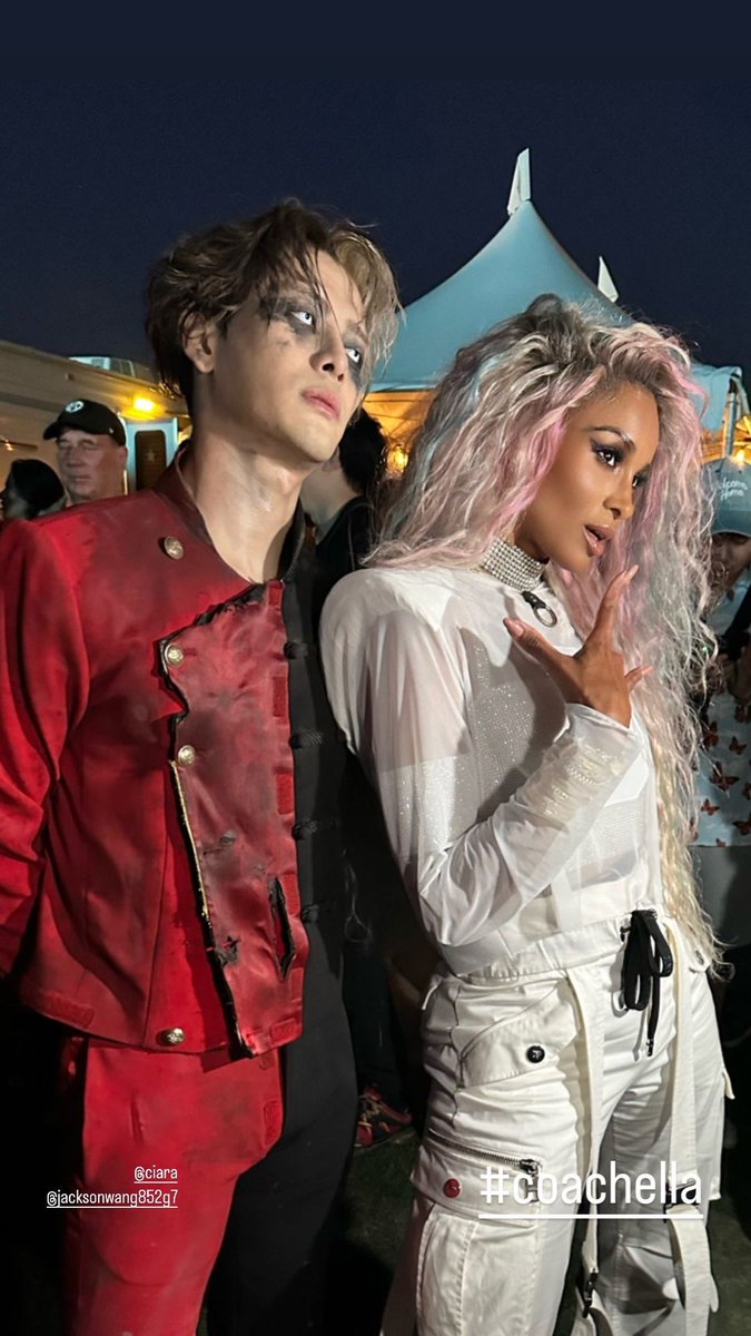 JacksonWGlobal's tweet photo. [INSTA] 230417 cesar4styles

"@ciara @JacksonWang852 
@coachella"

#JacksonWangCoachella
#JacksonWangandCiara
#JacksonWang #王嘉尔 #잭슨 #TEAMWANG https://t.co/Y2iQJNqFfP