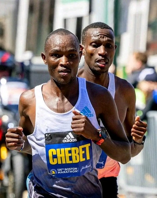 Congratulations Evans Chebet🥇🇰🇪 and and Benson Chebet Bronze🥉 🇰🇪.

Eliud Kipchoge must be happy for you.

You've made us proud.

#BostonMarathon
