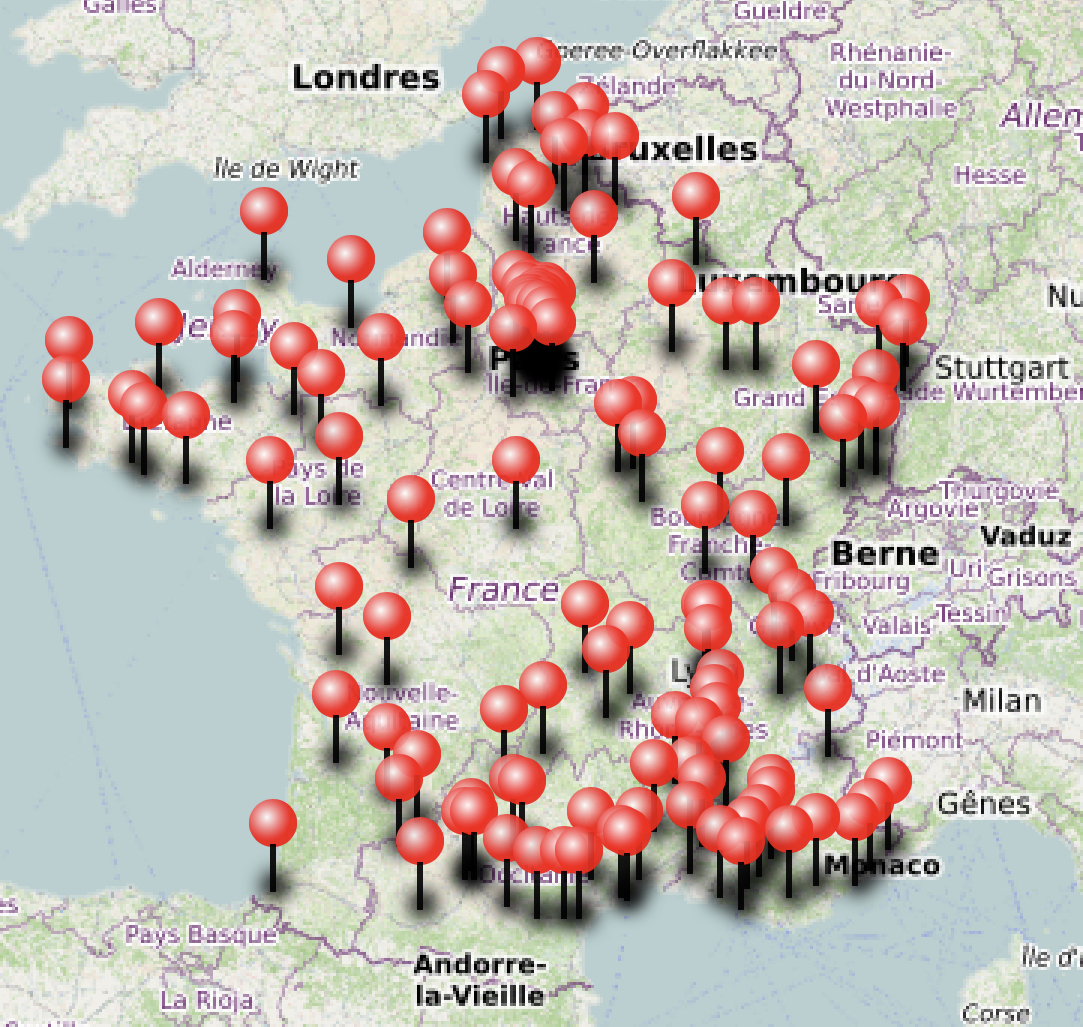 🍳🇫🇷  FLASH - 268 concerts de casseroles sont prévus partout en France pendant l’allocution d’Emmanuel Macron. (Attac) #Macron20h #casseroles20h