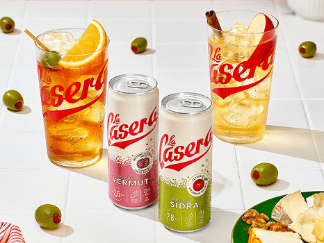 La Casera® lanza sus nuevos aperitivos de vermut y sidra novynot.com/la-casera-lanz…