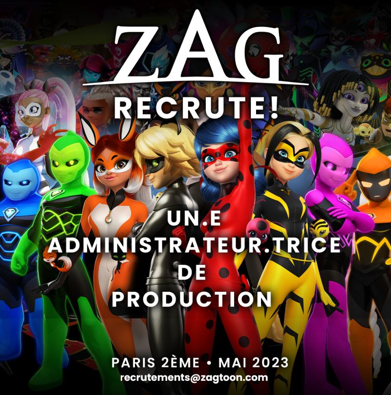 base_poppy's tweet photo. #ZAGStudios I Recrutement👔
Les studios ZAG recherche activement un administrateur de production!
🐞🐾 https://t.co/BEjf4czYwN