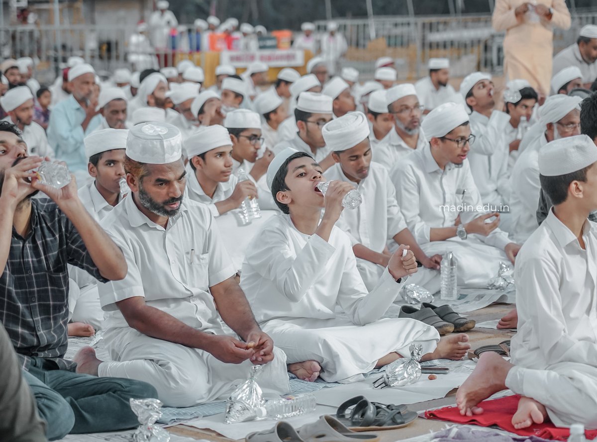 MadinAcademy's tweet photo. Harmony Marks Mass Ifthar

Madin Academy hostes largest iftar Meet in the country

Madin Academy hosted a mass Iftar program for lakhs of attendees of the Prayer and Peace Conference on the auspicious eve of Ramadan 27, which is the most anticipated night of Lailatul Qadr. https://t.co/suWrs4UMKc