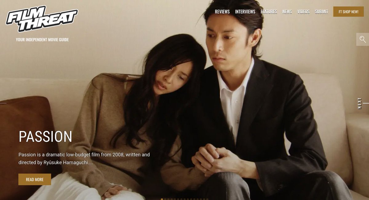 "…breaks the barrier for film withstanding the test of time." Sabina Dana Plasse discovers that Passion is always relevant.
filmthreat.com/reviews/passio… #SupportIndieFilm #Passion #Drama