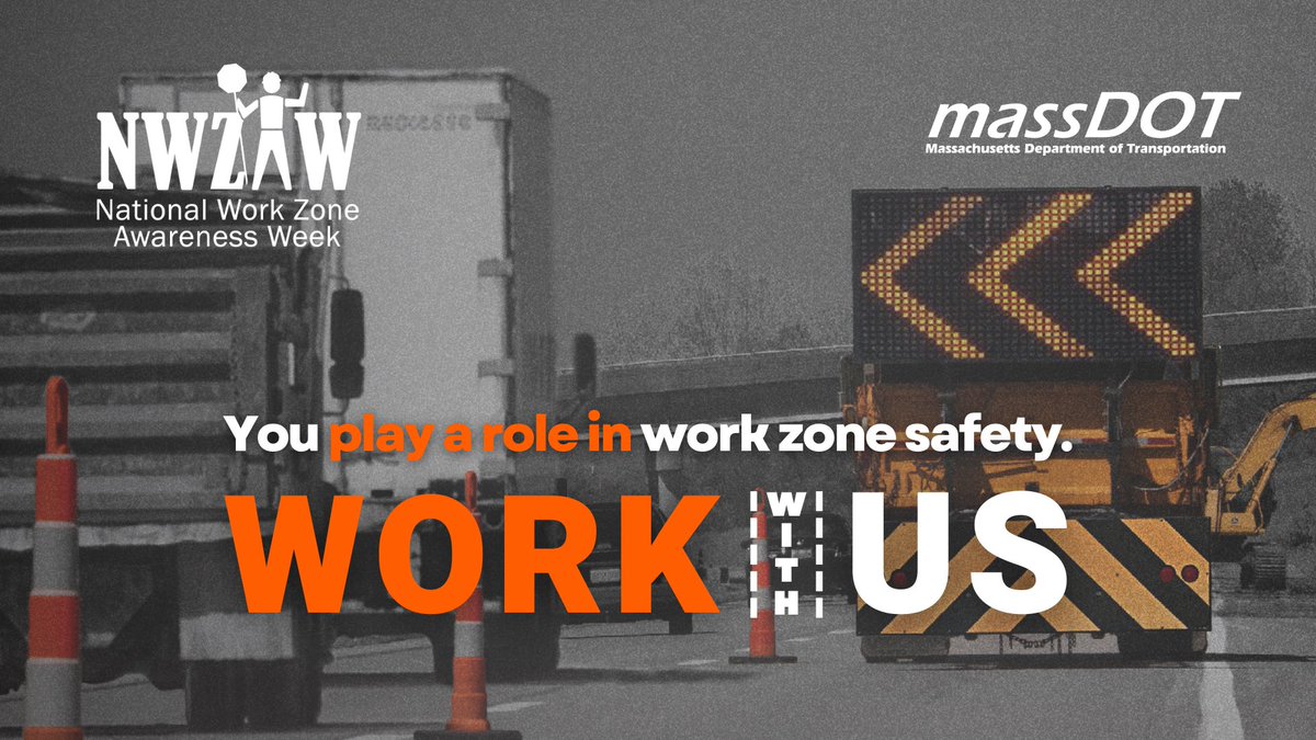 If you see police, utility crews, roadside workers or emergency personnel when approaching a work zone, remember to #SlowDown & #MoveOver. Let’s work together so that everyone can make it home safely at the end of the day. #WorkZoneSafety #NationalWorkZoneAwarenessWeek