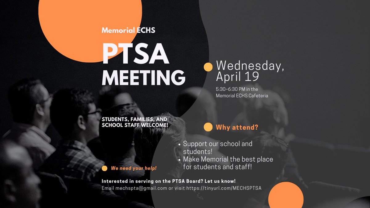 Memorial ECHS PTSA tweet media