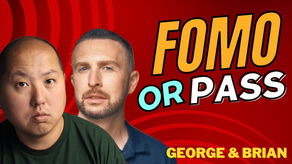 CryptosR_Us's tweet image. New show coming to CRU! FOMO or Pass. Every week @BrianDEvans and I will invite one early stage project on the show to pitch their idea.  We will ask the tough questions and determine if they are FOMO worthy or not.  

Please tag your favorite new projects to apply.  Projects…