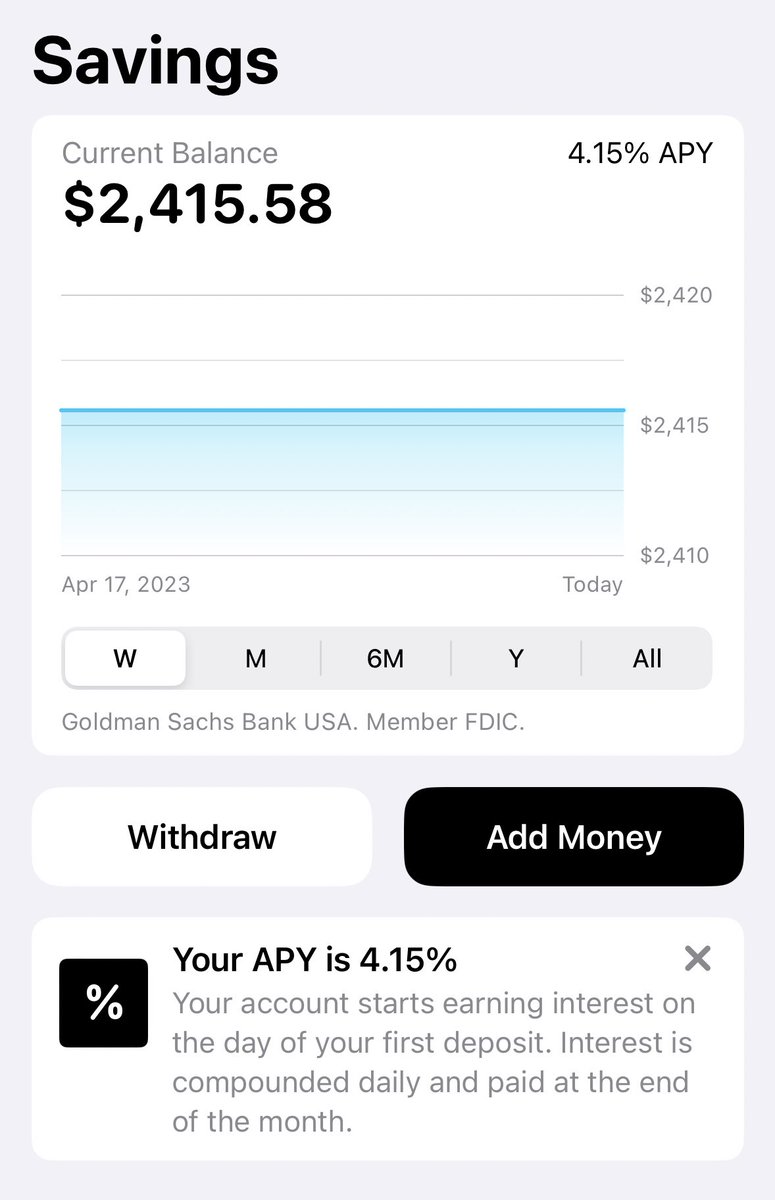 Apple Savings is now live! $AAPL