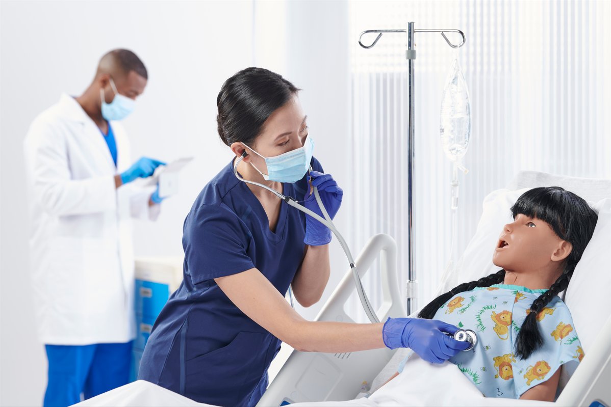 _elevate_health's tweet photo. Each year, #sepsis affects 75,000 children in the US. Our pediatric manikin, #CAEAria, helps prepare #healthcare professionals to spot signs and symptoms a child may experience. Discover more: https://t.co/4qgZayVEaA
#PediatricSepsisWeek #makinghealthcaresafer #patientsafety https://t.co/GytiGb9f4a