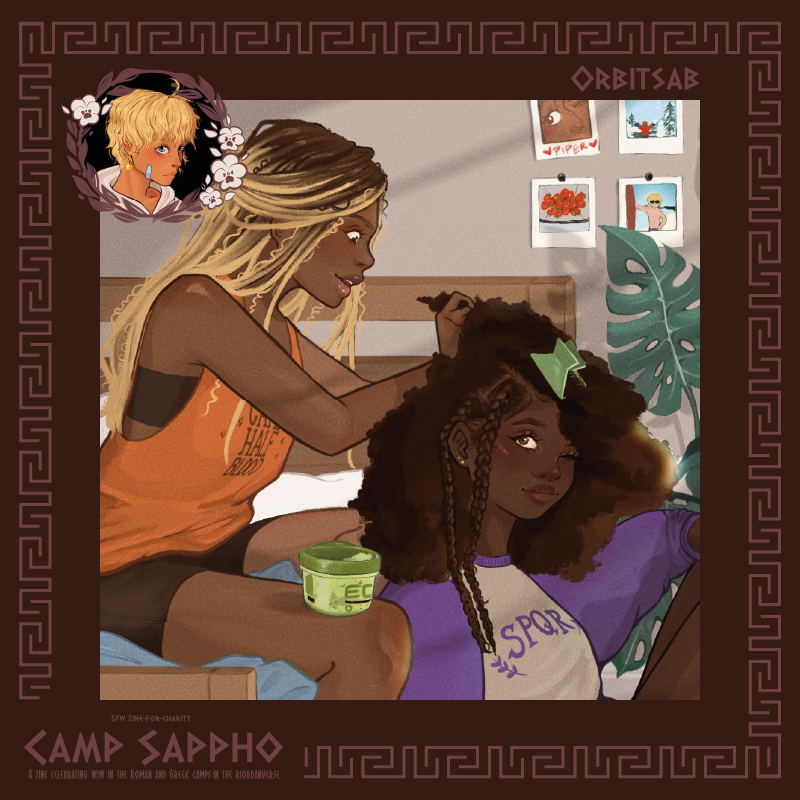 🌺🌿Artist Preview!🌿🌺

Let your hair down with this elegant piece by <a href="/orbitsab/">sab</a>!

You can still purchase the digital bundle at the link below, and stay tuned for leftover sales!

🔗campsapphozine.bigcartel.com