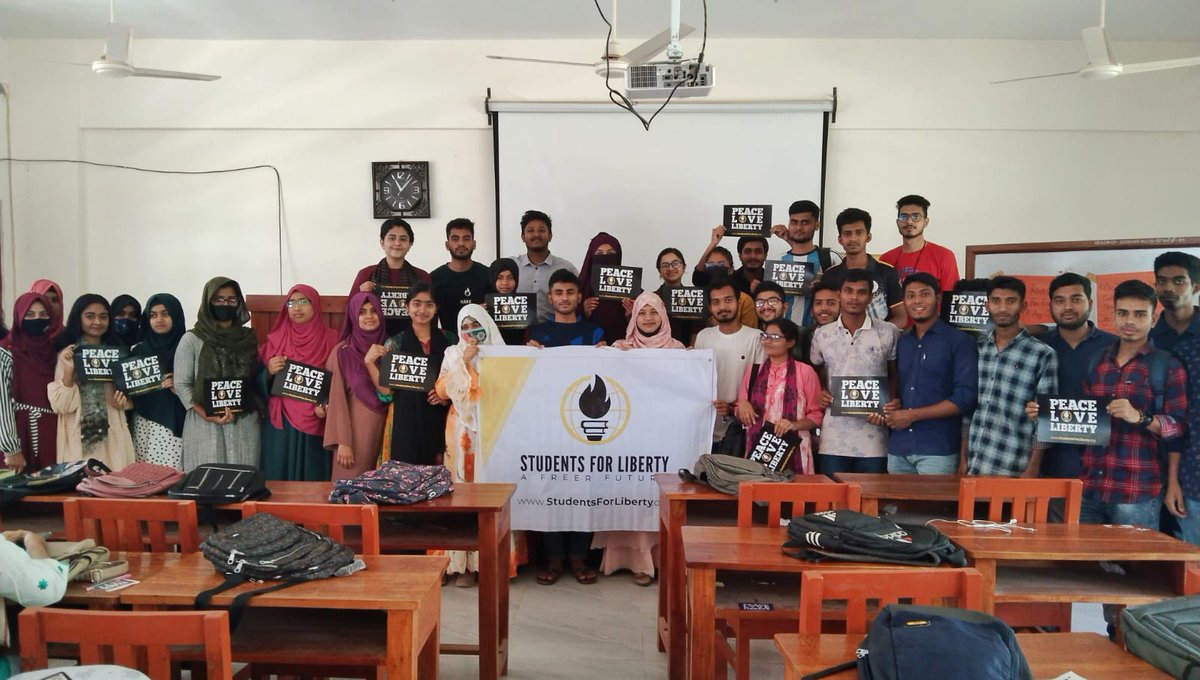 SASFLiberty's tweet photo. A successful Vox Pop was organized by our team in Bangladesh!
The term "vox pop" comes from the Latin phrase vox populi, meaning "voice of the people". The vox pop is a tool used in many forms of media to provide a snapshot of public opinion.
#sasfl #liberty #southasia https://t.co/8qeMYrYaL0