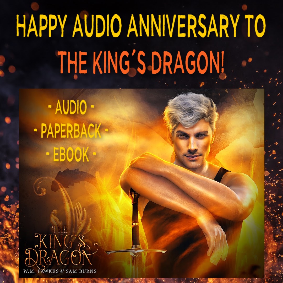 🔥 HAPPY AUDIO ANNIVERSARY TO THE KING'S DRAGON!

🔥 Have you listened?

🎧 readerlinks.com/l/1706823
📚 readerlinks.com/l/1706812

🔥 patreon.com/FlickerFoxBooks

#BurnsAndFawkes #StabbyBae #RelationshipsAcrossTheRainbow #Romance #LGBTQIARomance #MMRomance #KindleUnlimited #Audiobooks