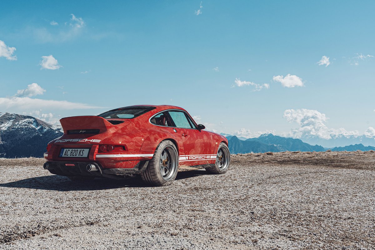CoronaRenderer's tweet photo. Start the week with a vroom! HDRI photographer &amp; CGI artist Raffaele Galli shares his new work, a Porsche Singer DLS (game model), with lighting based on HDRI he shot on a free day in the Alps before a hike. See more: https://t.co/0c6cYD9tsP https://t.co/JPt3dSpagT