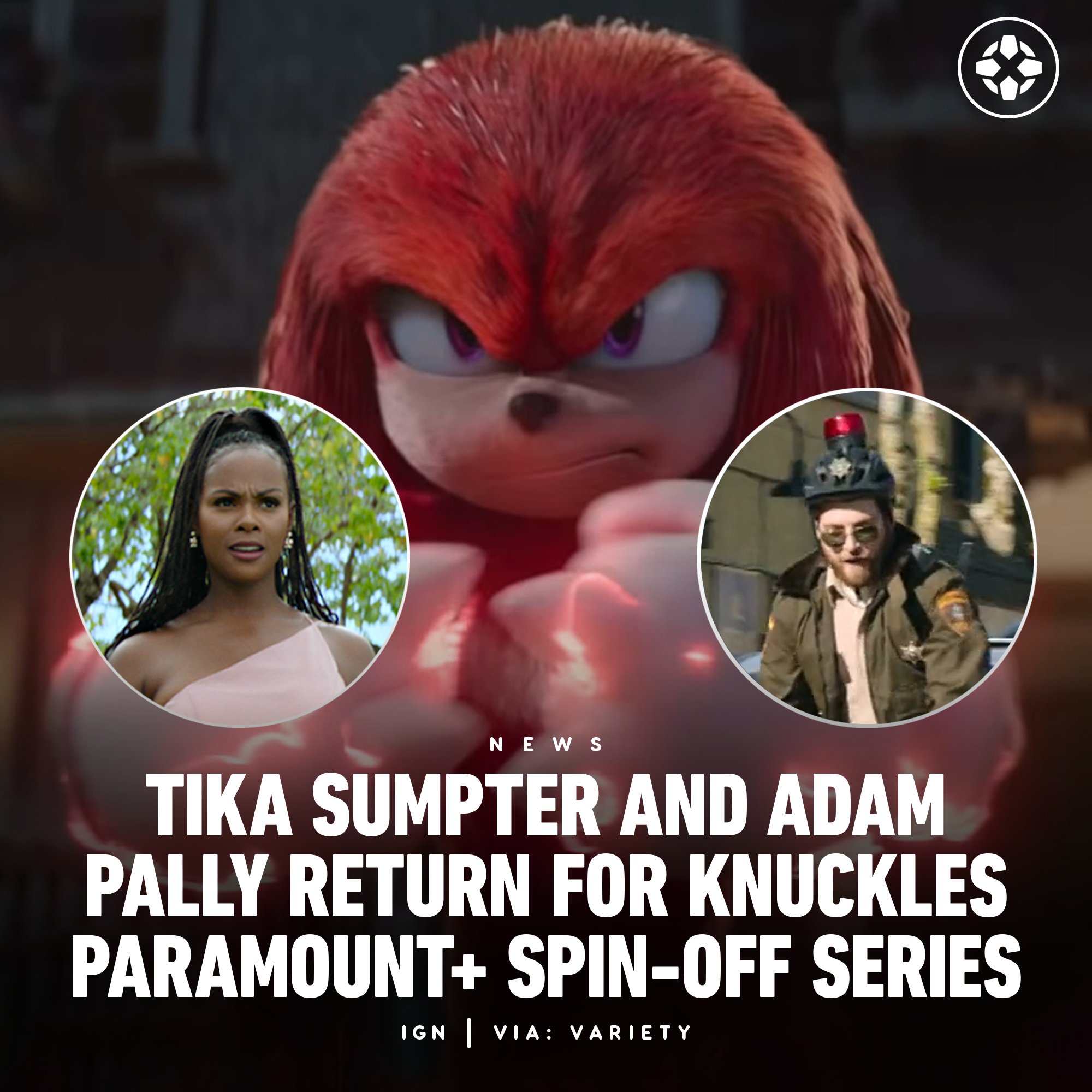 Sonic The Hedgehog 3′ & Knuckles Series For Paramount+ Announced