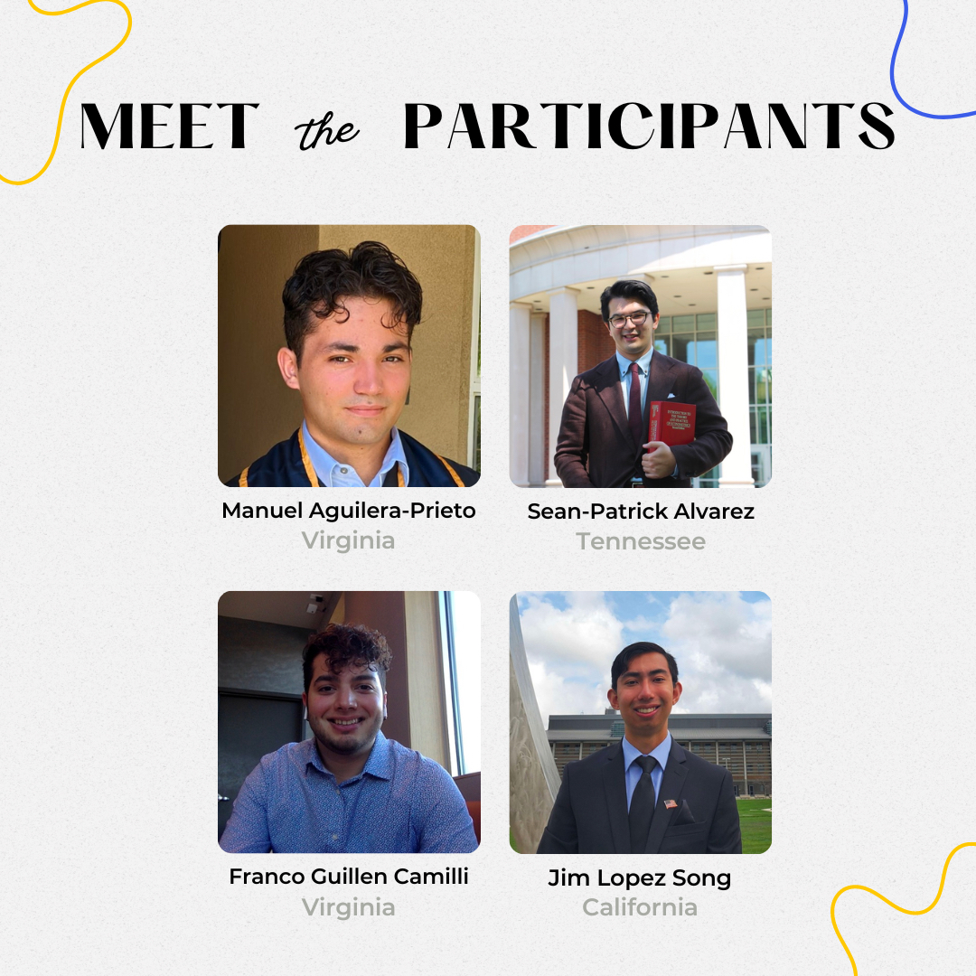 HispanicsFwd's tweet photo. Meet the participants of our new cohort and get to learn some facts about them! Interested in being part of our next cohort? Visit https://t.co/afOUxocjfe. Link also in bio! https://t.co/LBGkmJMiaw