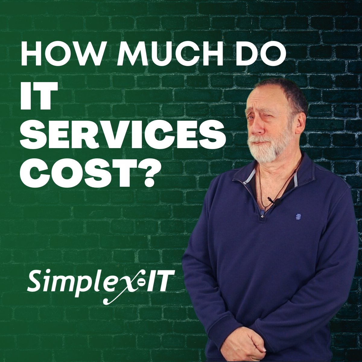 Looking for an IT provider but not sure what they cost? Low-end costs around $50-$125/user/month. High-end is $250-$500/user/month. Simplex-IT is mid-high, at $150-$250/user/month. #pricing #msp #IT