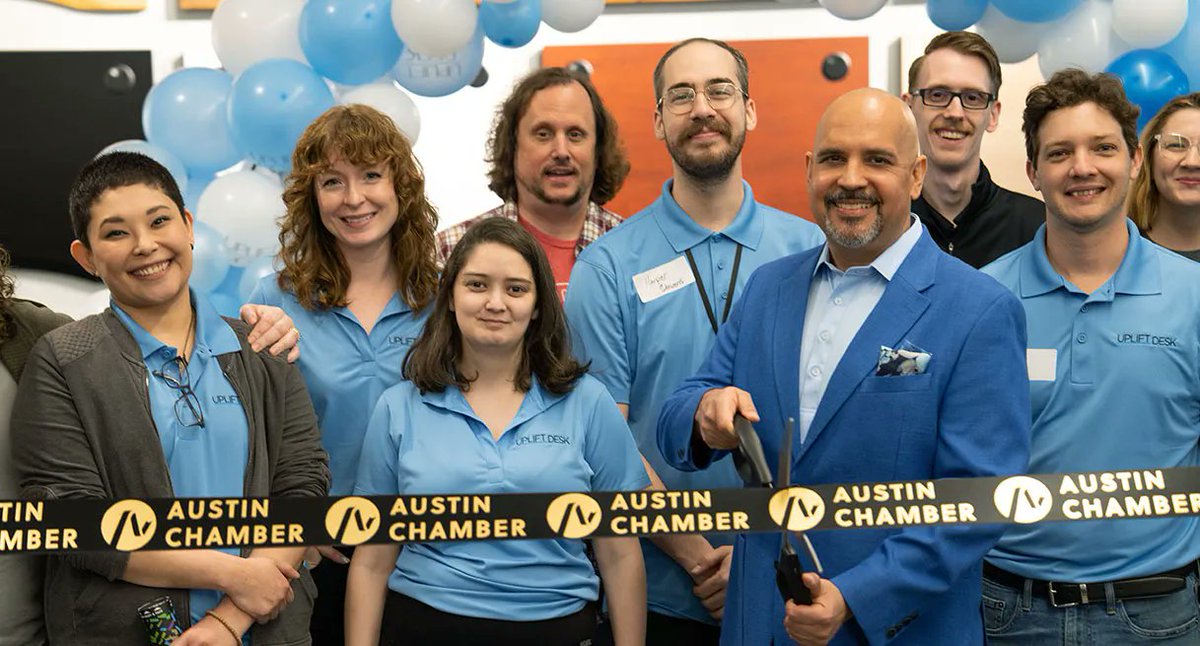 UPLIFT Desk on Twitter "Hey, Austin! We just celebrated 20 years in