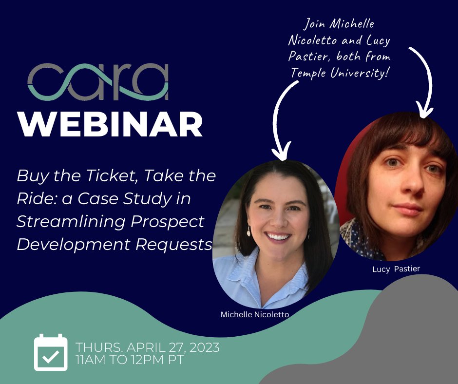 Having trouble prioritizing requests from development staff?

Join us April 27 from 11am-12pm PT to learn how Temple University's Advancement Operations team launched a project management and research ticketing system. 
Reigster today!: tinyurl.com/2exjk62d